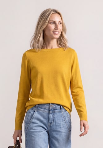 STREET ONE Pullover in Gelb: Vorderseite