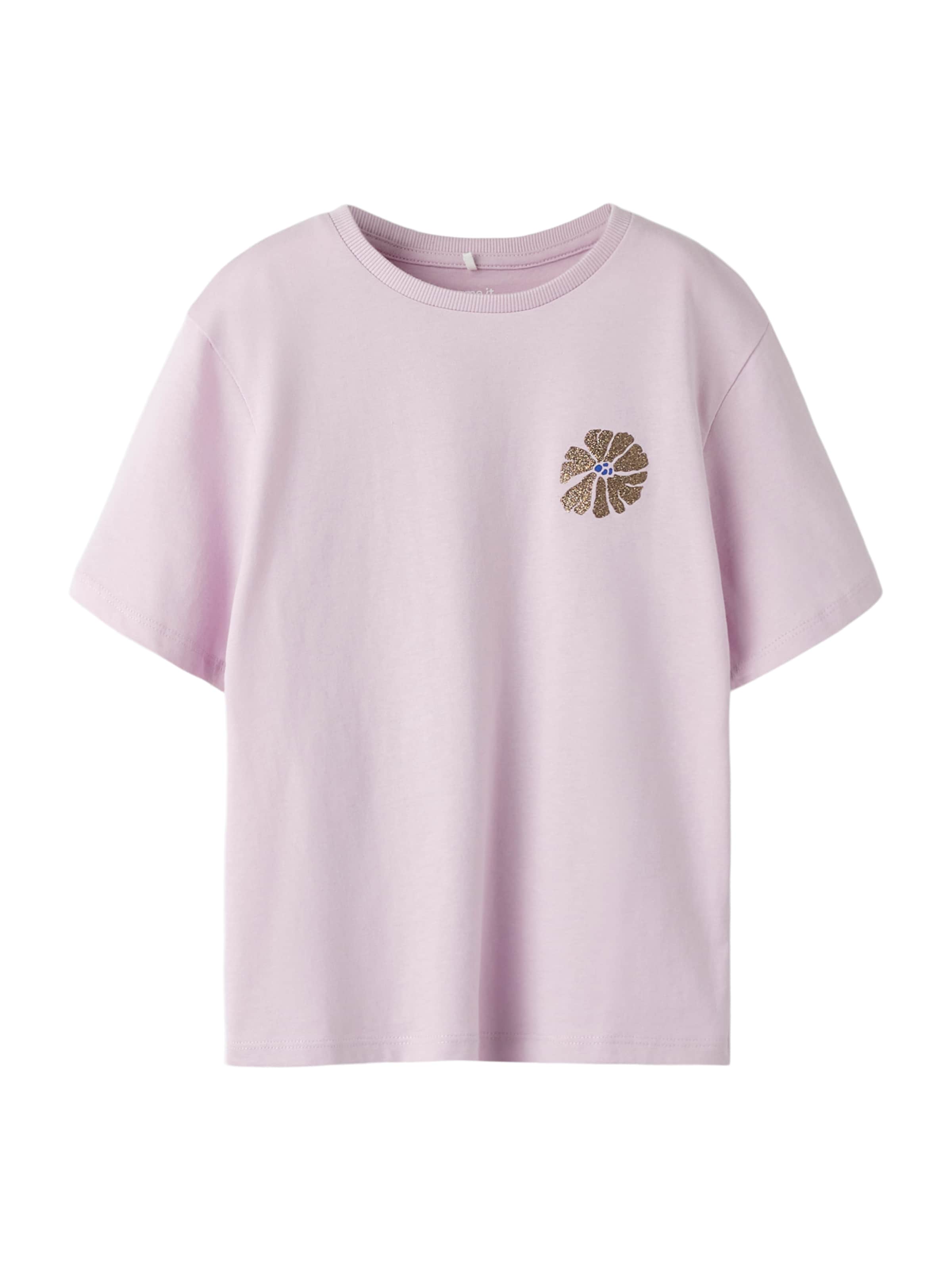 NAME IT Μπλουζάκι &#x27;NKFNOELLA&#x27; σε λιλά: μπροστά