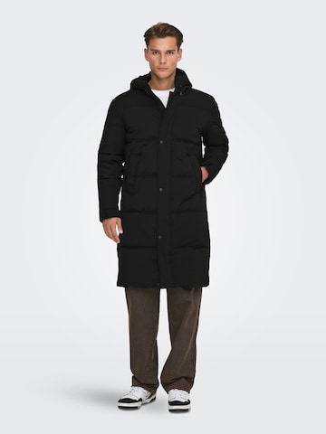 Only & Sons Зимнее пальто 'ONSSEUL' в Черный