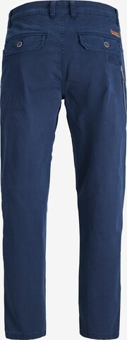 regular Pantaloni con pieghe 'FREDDIE' di JACK & JONES in blu