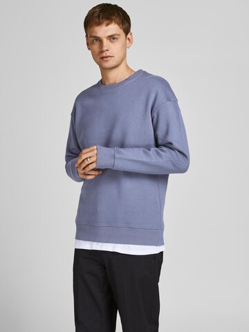 JACK & JONES Collegepaita 'Star' värissä lila: edessä