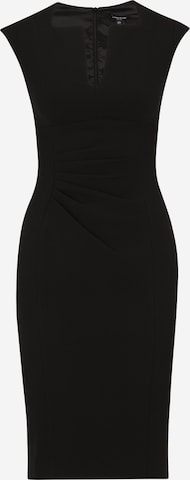 Karen Millen Petite Εφαρμοστό φόρεμα σε μαύρο: μπροστά