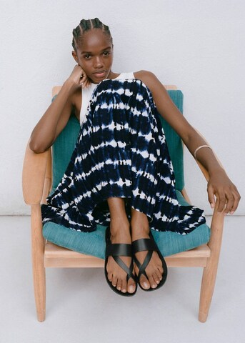MANGO TEEN T-Bar Sandals 'Gloria' in Black