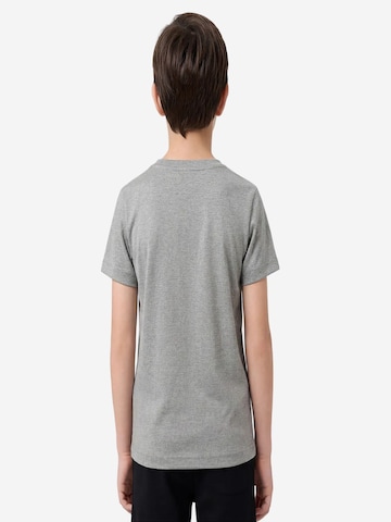 T-Shirt 'TOMMY Herren-T-Shirt Aus Baumwolle Und Elasthan' Tommy Life en gris