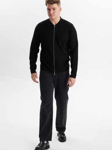 Dxnmxrk Strickjacke 'DXGeorg' in Schwarz