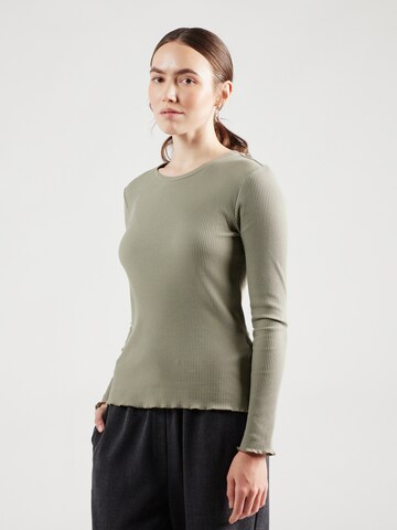 SELECTED FEMME Shirt 'SLFANNA' in Green: front