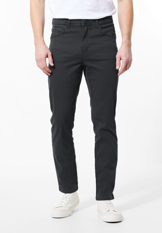 Street One MEN Slim fit Pants in Grey: front