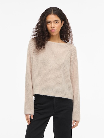 Pull-over 'VIChoca' VILA en beige : devant