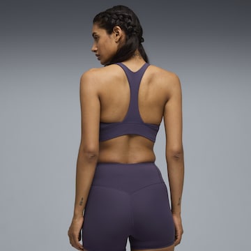 PUMA Bustier Sport-BH 'Shapeluxe' in Lila