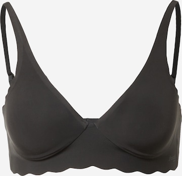 SLOGGI Bra 'ZERO Microfibre 2.0 H' in Black: front