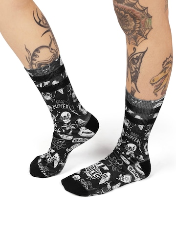 American Socks Socken 'Hella Hot'‌‌‌‌‌‌‌ in Schwarz