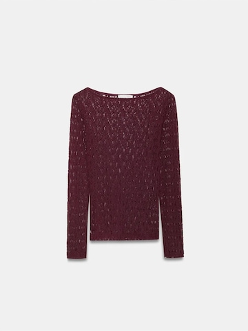 Dilvin Bluse in Rot: Vorderseite