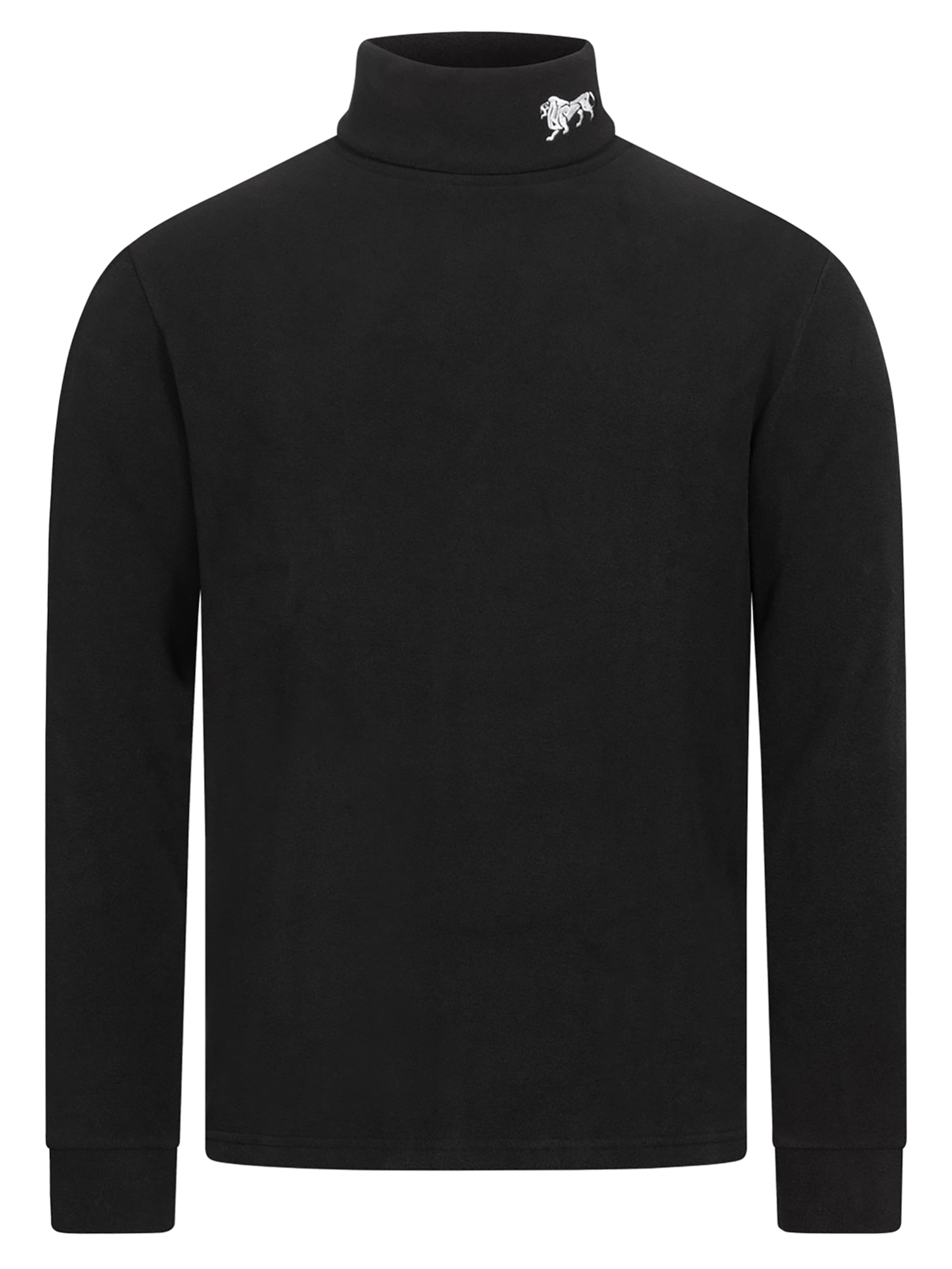 LONSDALE Mikina 'Curdworth' – černá: přední strana