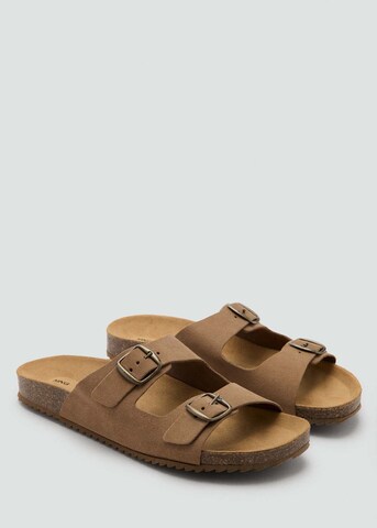 MANGO TEEN Mules 'Biob' in Brown