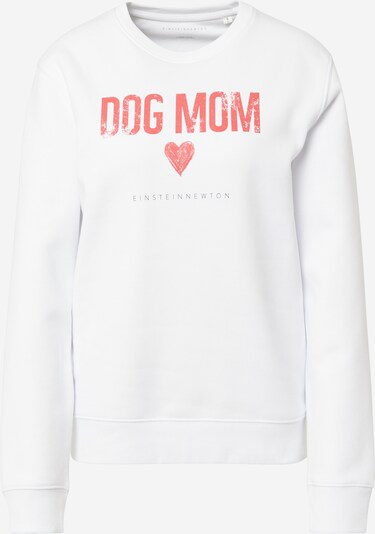 EINSTEIN & NEWTON Sweat-shirt 'Klara Geist' en rouge pastel / blanc, Vue avec produit