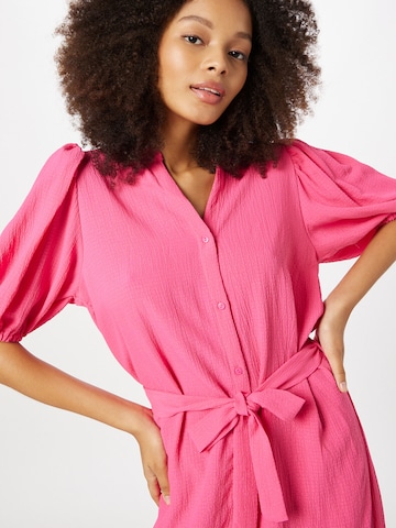 SISTERS POINT Košilové šaty 'VARIA' – pink