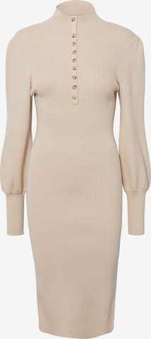 Y.A.S Knitted dress 'LUEL' in Beige: front