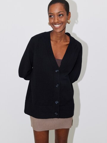 Cardigan 'Helen' LeGer by Lena Gercke en noir : devant