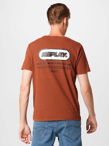 REPLAY T-Shirt in Rot