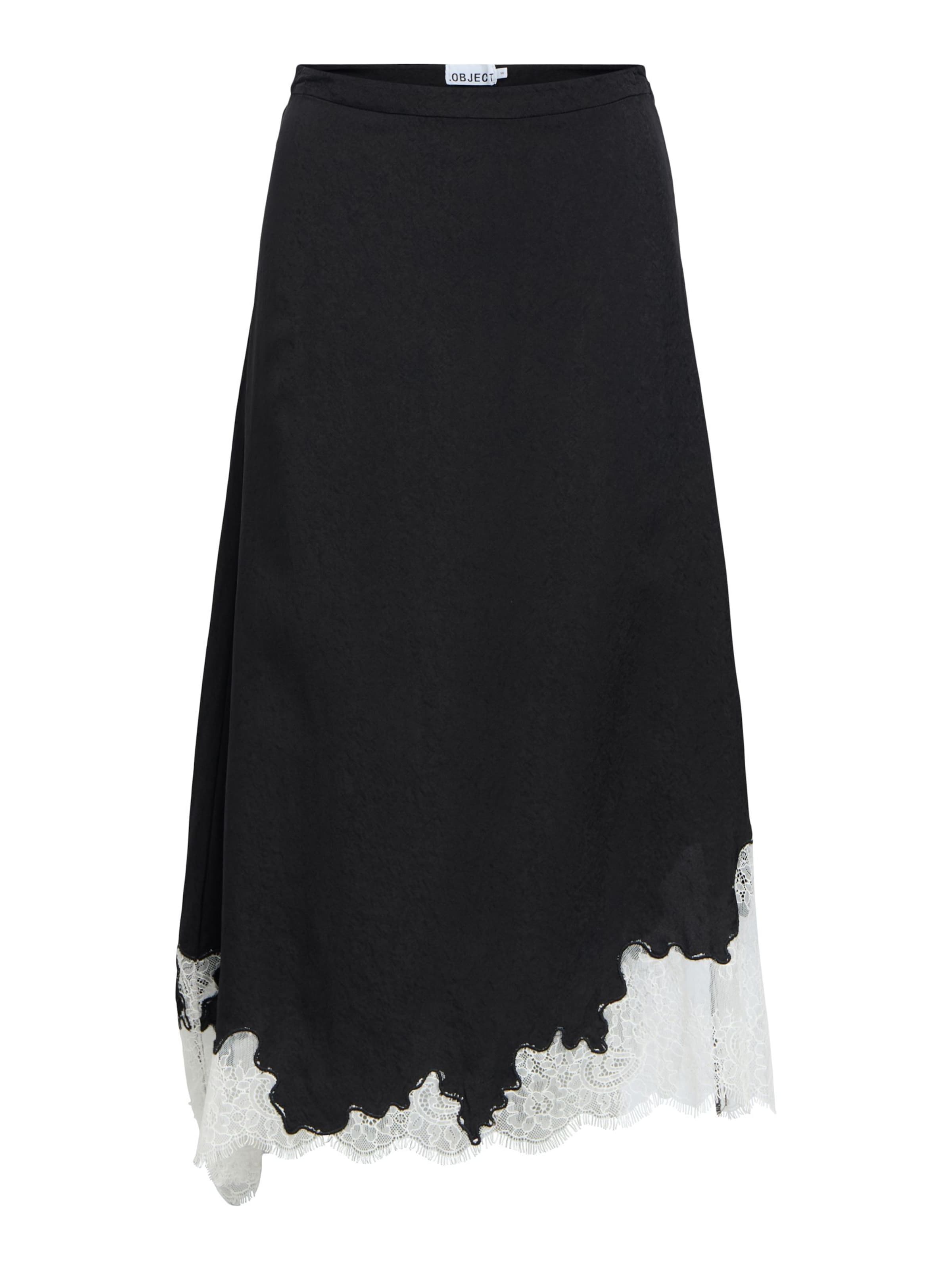 Jupe OBJECT en noir : devant