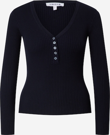 EDITED Sweater 'Alesia' in Blue: front