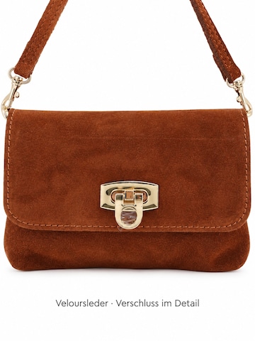Pochette 'Alessa Wild Leather' Brise en marron