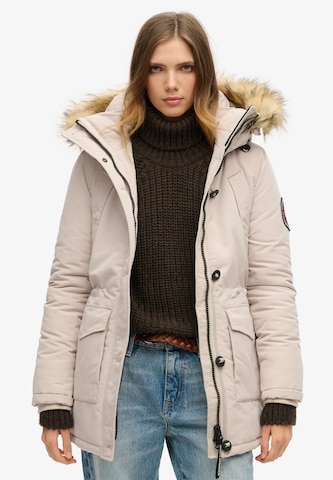 Parka invernale 'Everest' di Superdry in grigio: frontale