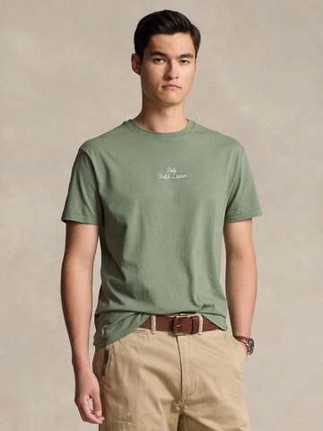 T-Shirt Polo Ralph Lauren en vert : devant
