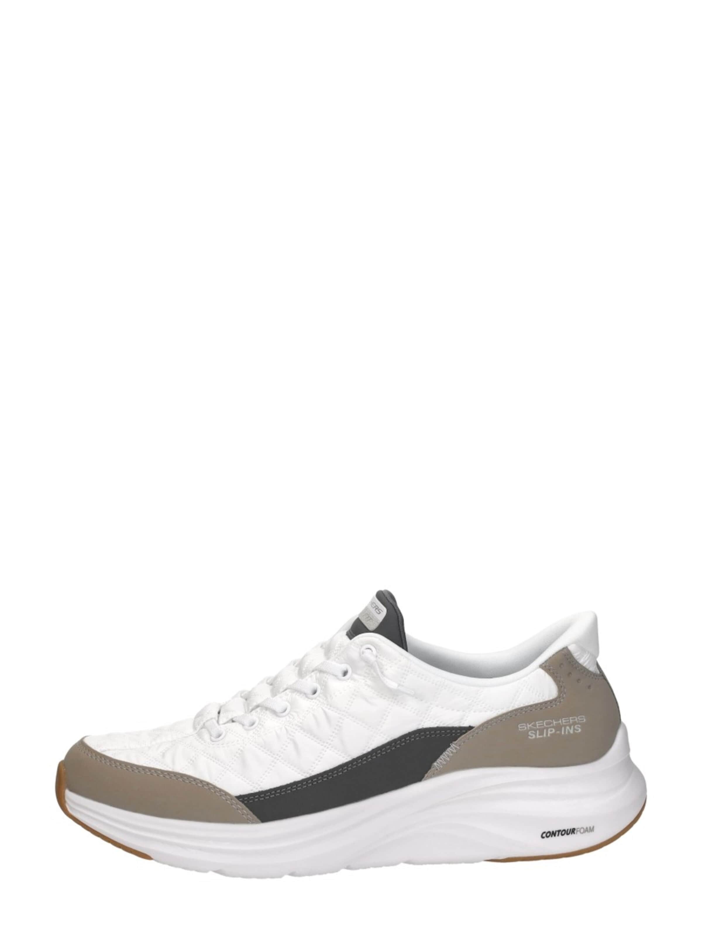 SKECHERS Sneakers laag 'Slip-Ins: Contour Foam Cozy Fit' in Grijs: voorkant