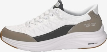 SKECHERS Sneakers laag 'Slip-Ins: Contour Foam Cozy Fit' in Grijs: voorkant