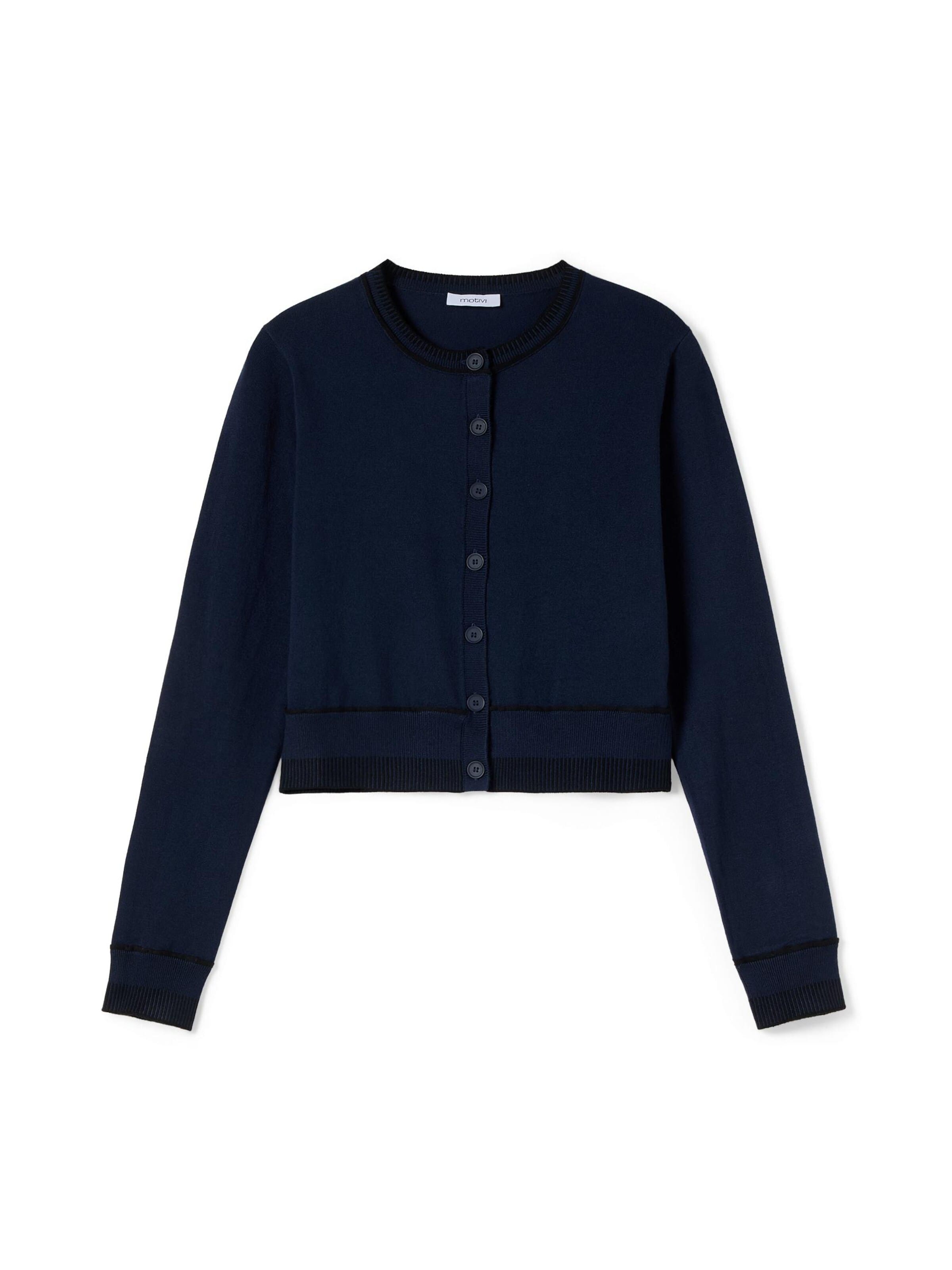 Pullover di MOTIVI in blu: frontale
