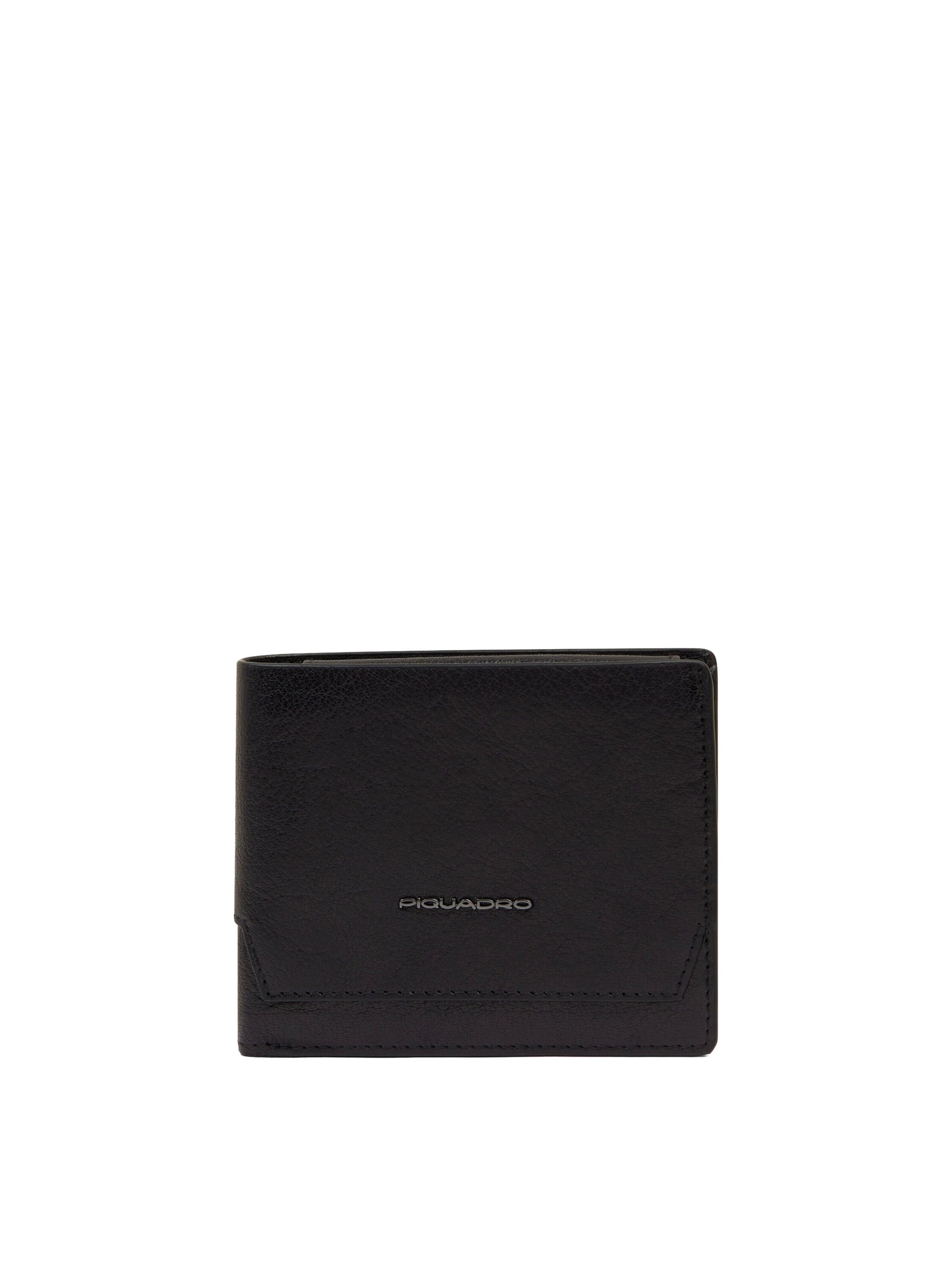 Piquadro Portemonnaie‌‌‌‌‌ in Schwarz: Vorderseite