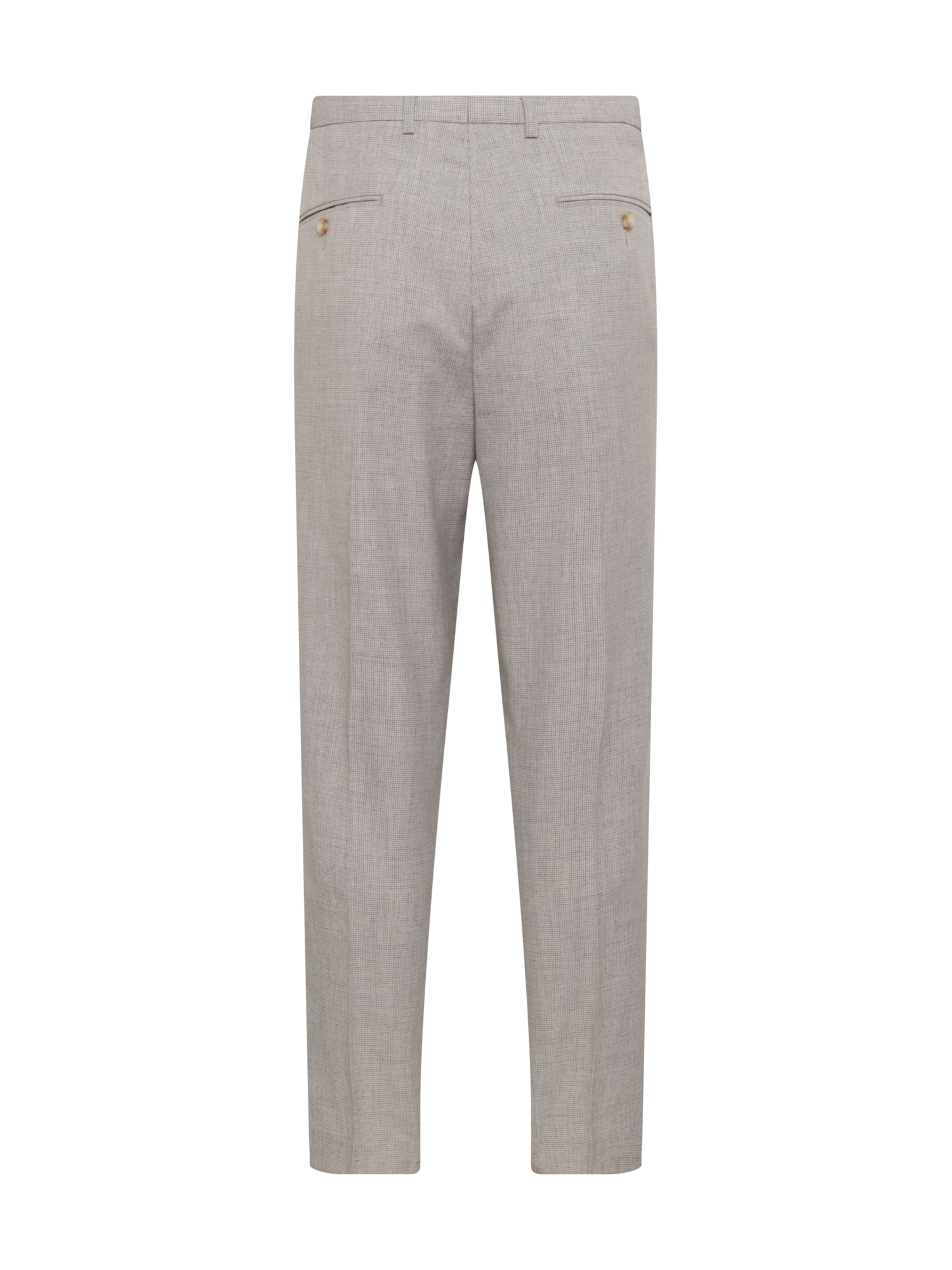 BURTON MENSWEAR LONDON - Regular Calças com vincos em cinzento