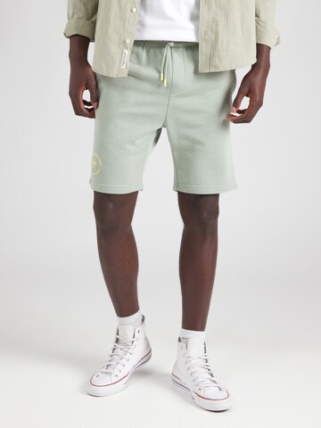 JACK & JONES Обычный Штаны 'JPSTGORDON SIMON' в Зеленый: спереди