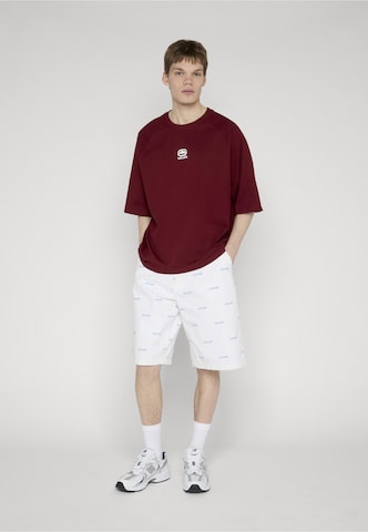 T-Shirt 'Quiet' Ecko Unlimited en rouge