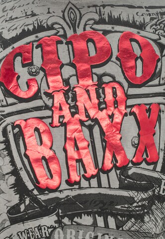 CIPO & BAXX Shirt in Grey