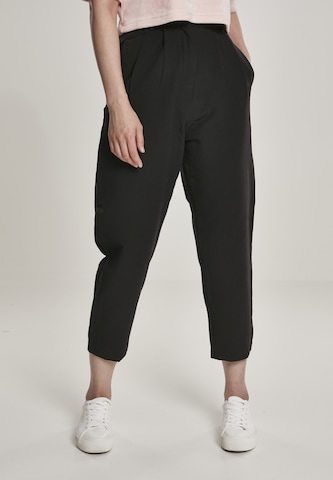 Regular Pantalon Urban Classics en noir : devant