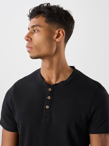 Denim Factory Shirt in Zwart