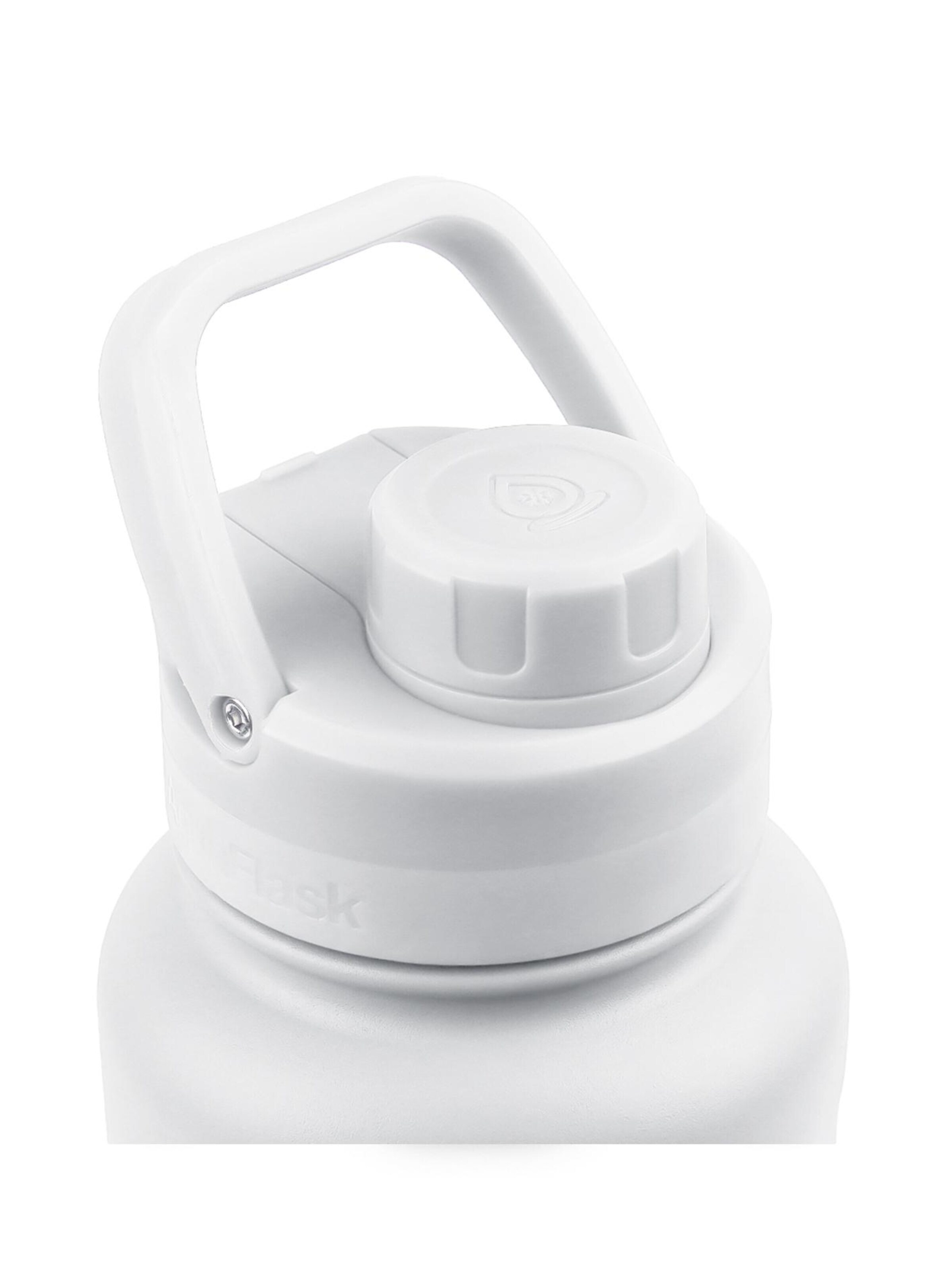 AquaFlask Láhev na vodu 'AquaFlask Termoláhev REGULAR+ 1,18l' – bílá
