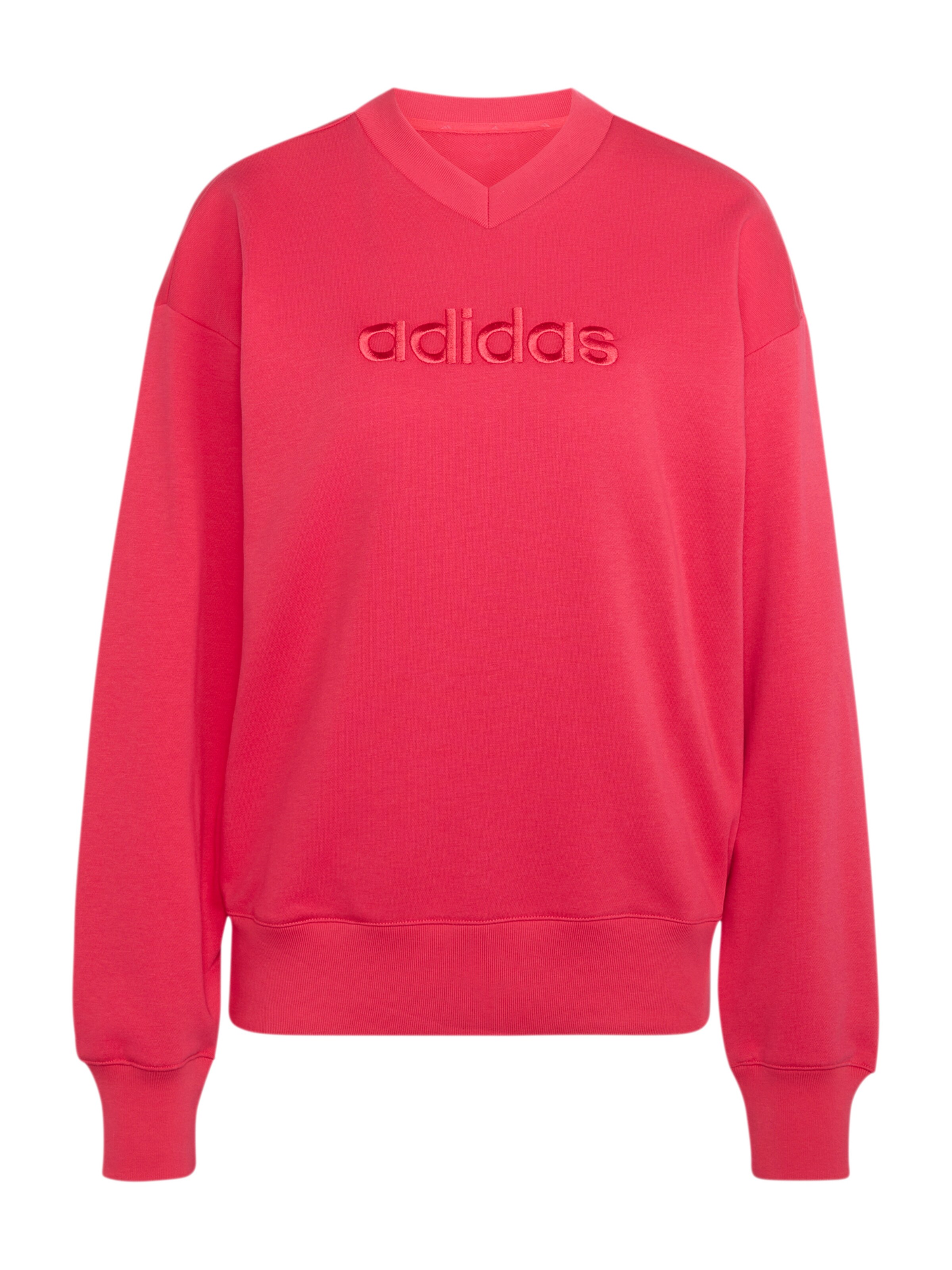 Hanorac sport de la ADIDAS SPORTSWEAR pe roz: față