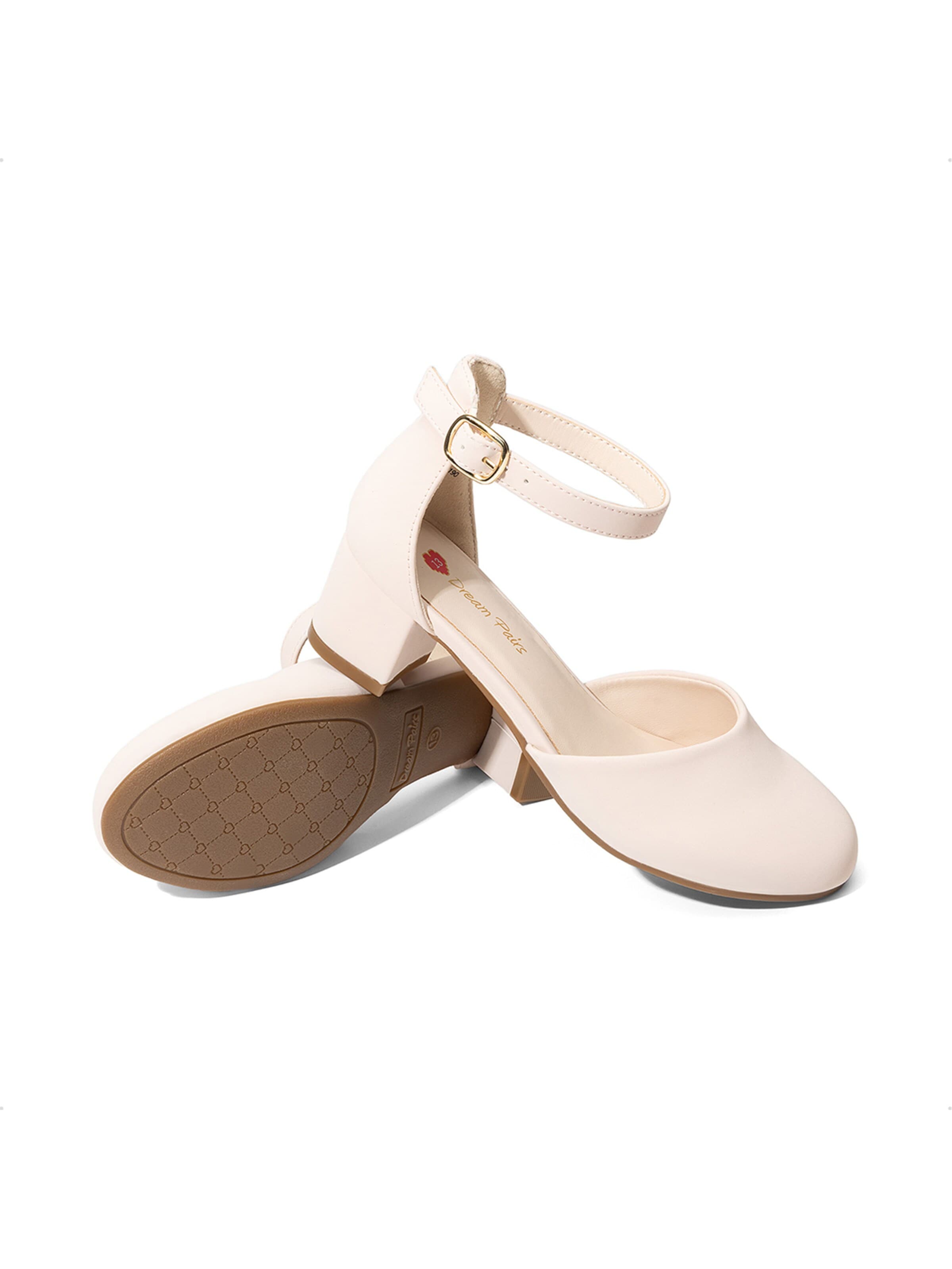 Ballerines 'DREAM PAIRS Prinzessin Schuhe  Mädchen Stöckelschuhe Kinder Ballerinas' Dream Pairs en beige