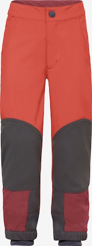 VAUDE Tapered Outdoorhose ' Caprea' in Orange: Vorderseite