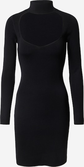 Gina Tricot Stickad klänning 'Freya' i svart, Produktvy