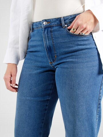 Wide Leg Jean 'Carsnow' ONLY Carmakoma en bleu