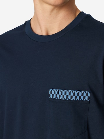 Pyjama court 'Comfort' SCHIESSER en bleu