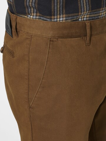 REDPOINT Slim fit Chino Pants in Brown