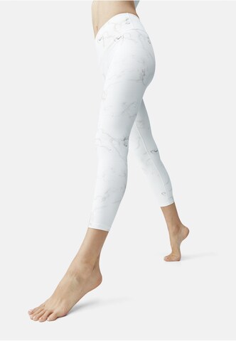 Born Living Yoga Skinny Sports trousers 'Helio' in White