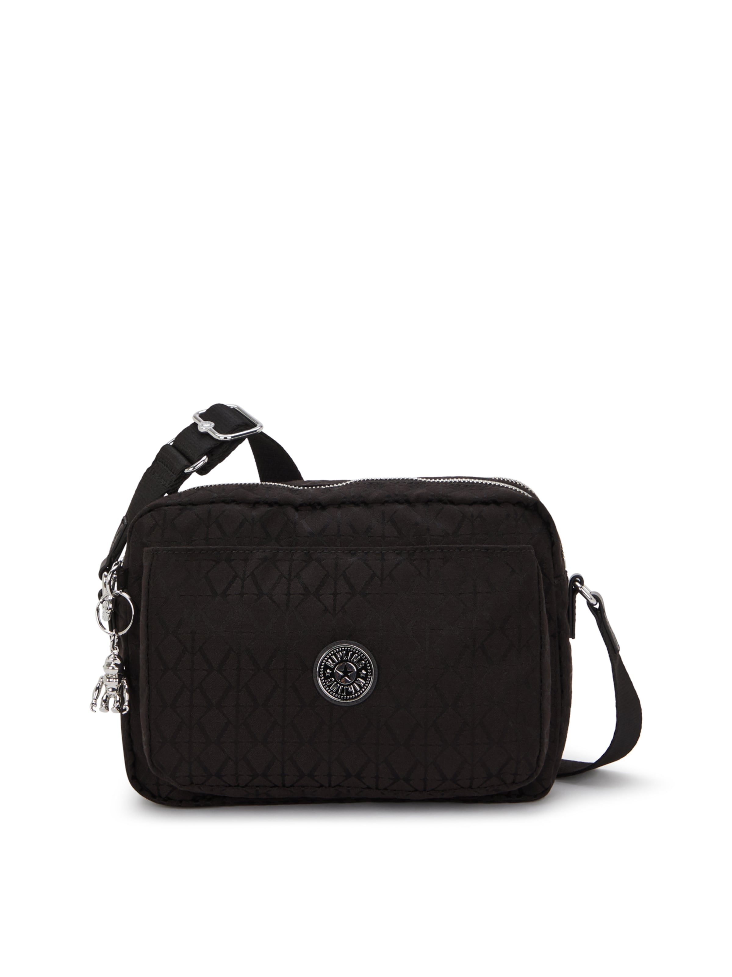 KIPLING Чанта с презрамки 'Anamu M' в черно: отпред