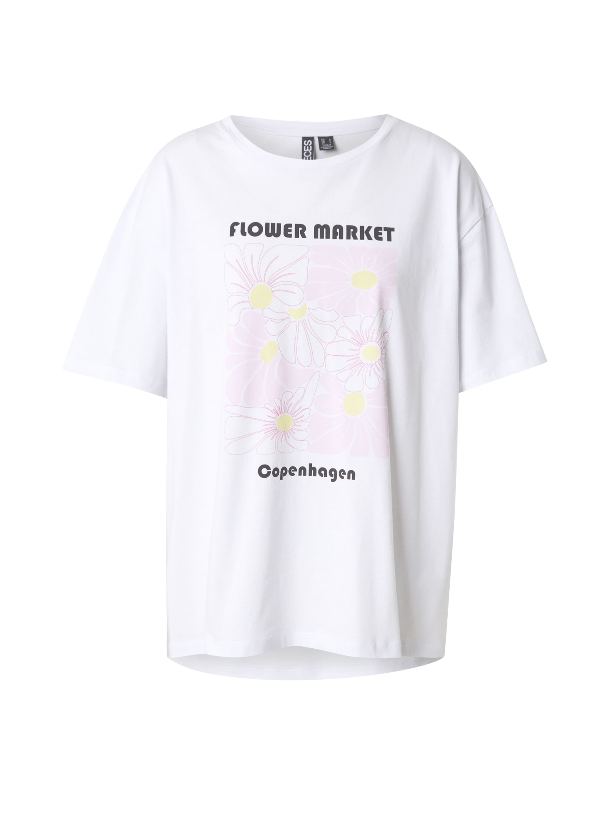 PIECES Shirt 'PCEXPRESS' in White: front