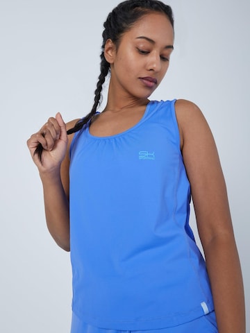 SPORTKIND Sports top 'Loose Fit Tanktop' in Blue: front